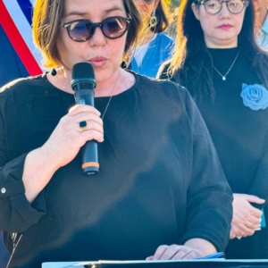 Inauguration de la plaque au cimetière Beauferrier de Bergerac 10 octobre 2025 - Céline Chauveau