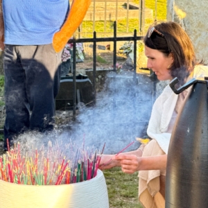 Inauguration de la plaque au cimetière Beauferrier de Bergerac 10 octobre 2025 - Encens